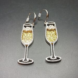 New Champagne New Years Earrings Sugarfix By Baublebar Let's Get Fizzical
